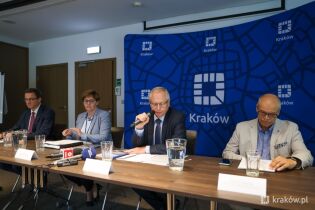 Briefing prasowy prezydenta Jerzego Muzyka dotyczący aktualizacji Strategii Rozwoju Krakowa 2030